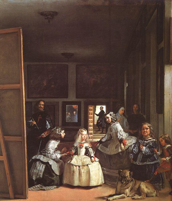 Diego Velazquez Las Meninas oil painting image